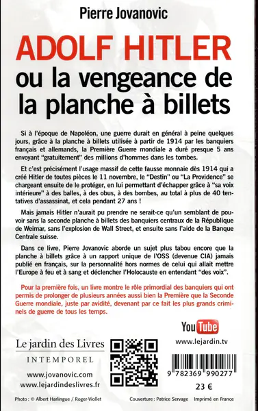 Adolf Hitler ou la vengeance de la planche à billets
